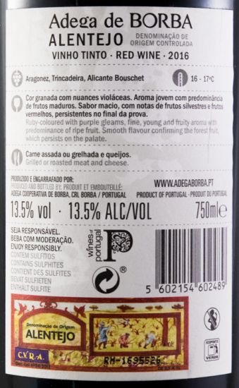 2016 Borba tinto