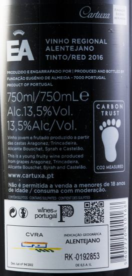 2016 Fundação Eugénio de Almeida EA tinto