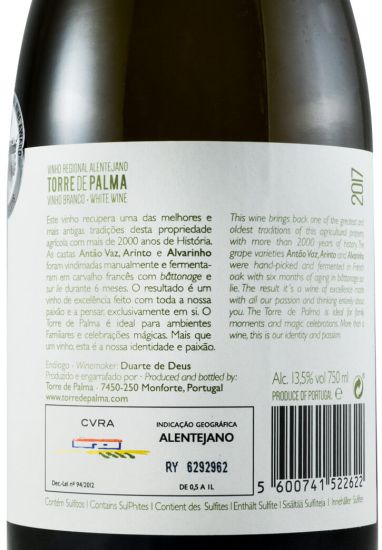 2017 Torre de Palma white