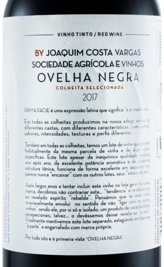 2017 Ovelha Negra Dezasseis tinto