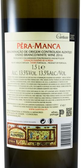 2016 Pêra-Manca branco 1,5L