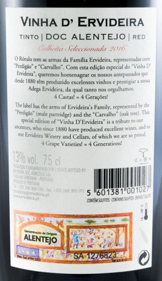2016 Vinha D'Ervideira Colheita Seleccionada tinto