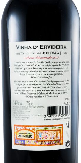 2017 Vinha D'Ervideira Colheita Seleccionada tinto