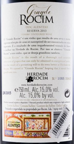 2013 Grande Rocim Reserva tinto