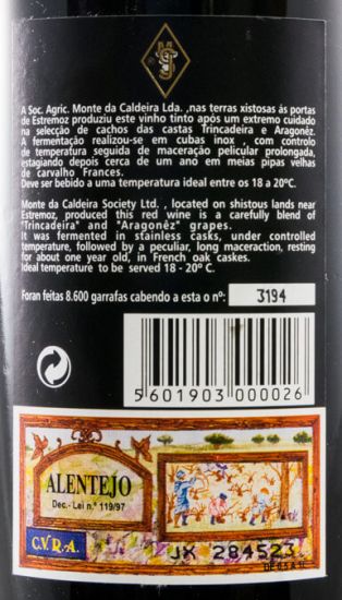2003 Monte da Caldeira tinto