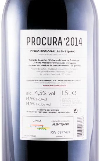 2014 Susana Esteban Procura Vinhas Velhas red