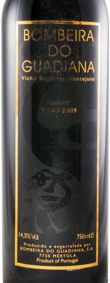 2003 Bombeira do Guadiana Reserva red