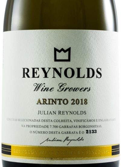 2018 Julian Reynolds Arinto branco