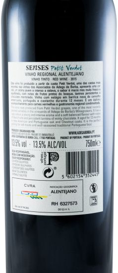 2015 Senses Petit Verdot tinto