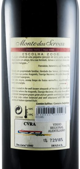 2006 Monte das Servas Escolha red