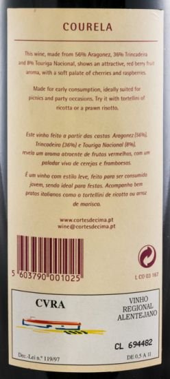 2002 Cortes de Cima Courela red
