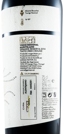 2014 Pai Chão Grande Reserva tinto