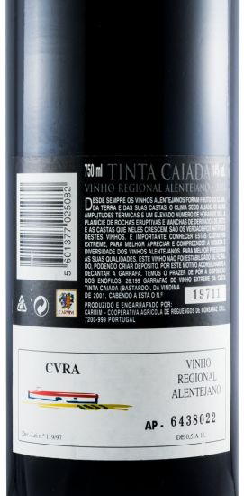 2001 Carmim Tinta Caiada red