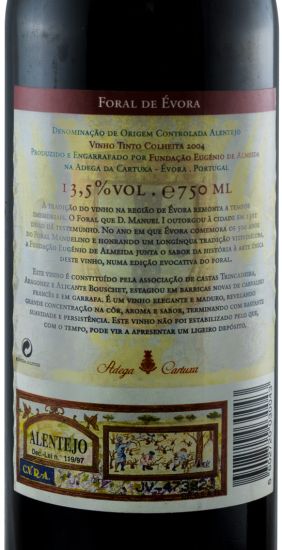 2004 Foral de Évora tinto