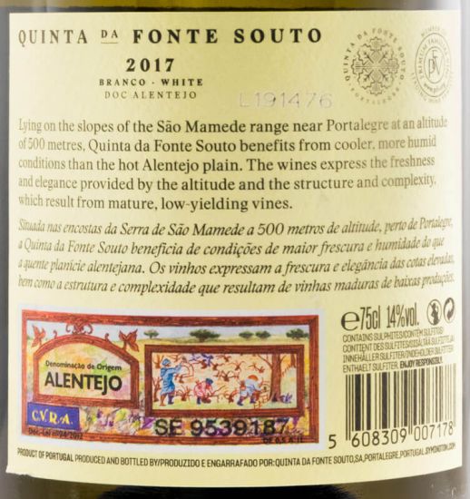 2017 Quinta da Fonte Souto branco