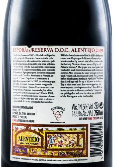 2009 Esporão Reserva tinto