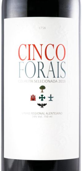 2018 Cinco Forais tinto