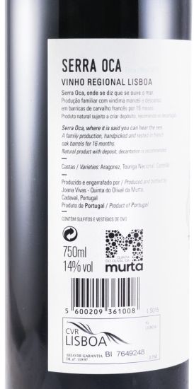 2015 Serra Oca tinto
