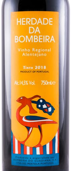 2018 Herdade da Bombeira red