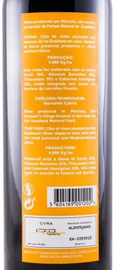 2018 Herdade da Bombeira red
