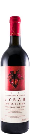 2002 Cortes de Cima Syrah red