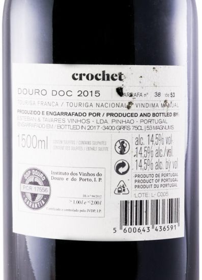 2015 Esteban & Tavares Crochet tinto 1,5L