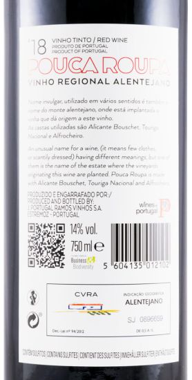 2018 João Portugal Ramos Pouca Roupa red