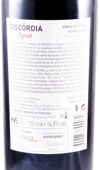 2017 O Syrah da Discórdia red