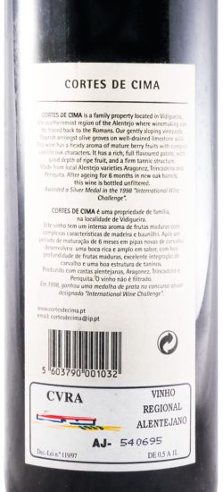 1997 Cortes de Cima tinto