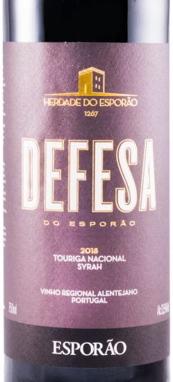 2018 Herdade do Esporão Vinha da Defesa red