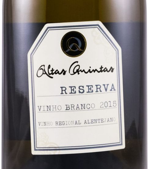 2015 Altas Quintas Reserva white