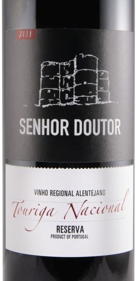 2018 Senhor Doutor Touriga Nacional Reserva tinto