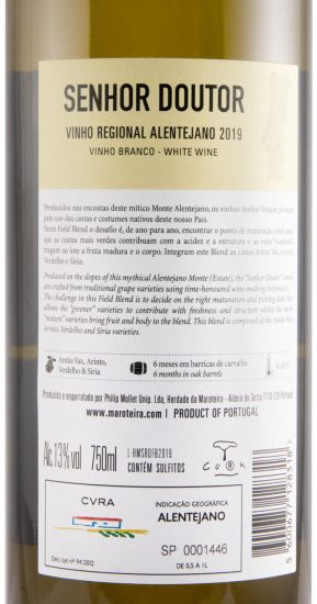 2019 Senhor Doutor Field Blend white