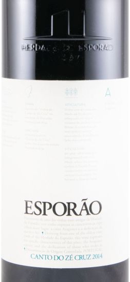 2014 Herdade do Esporão Canto do Zé Cruz Aragonês tinto
