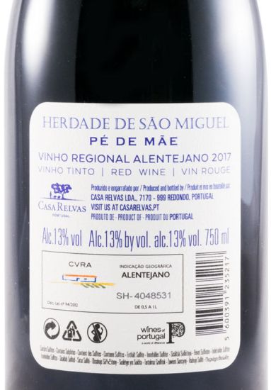 2017 Herdade de São Miguel Pé de Mãe red
