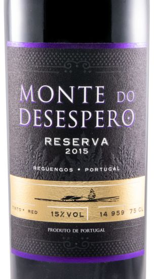 2015 Monte do Desespero Reserva red
