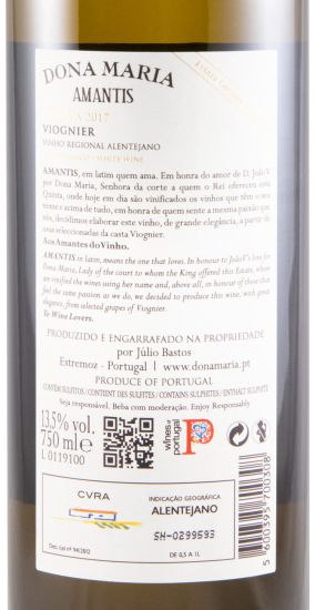 2017 Júlio Bastos Dona Maria Amantis Reserva white
