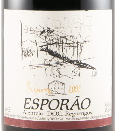 2005 Esporão Reserva red