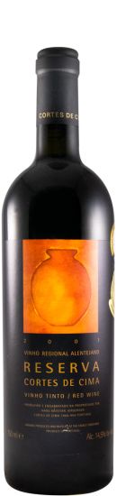2001 Cortes de Cima Reserva red