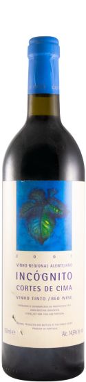 2001 Cortes de Cima Incógnito red
