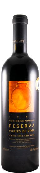 2003 Cortes de Cima Reserva red