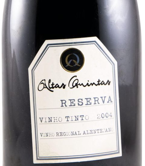 2004 Altas Quintas Reserva red