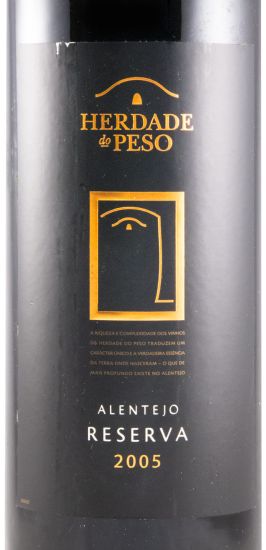 2005 Herdade do Peso Reserva red
