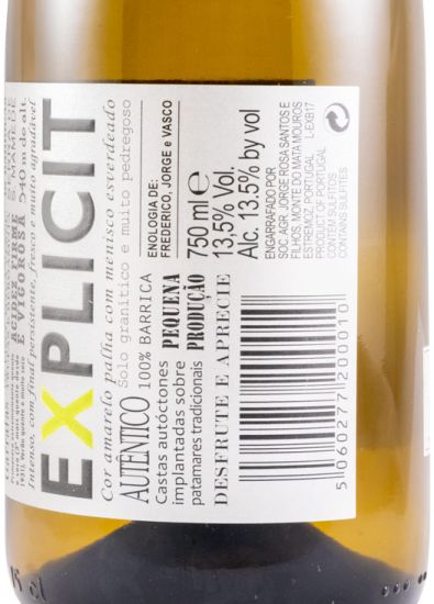 2017 Explicit Vinhas Velhas white