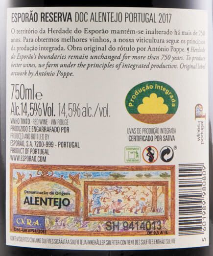 2017 Esporão Reserva red