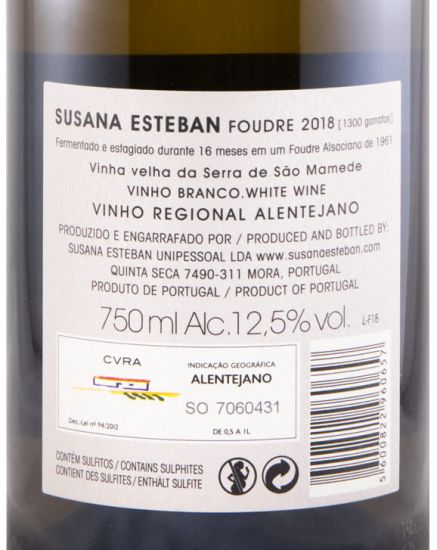 2018 Susana Esteban Foudre branco