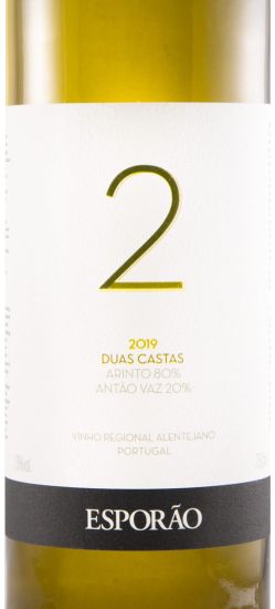 2019 Herdade do Herdade Duas Castas white