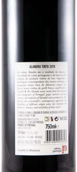 2019 Esporão Alandra tinto