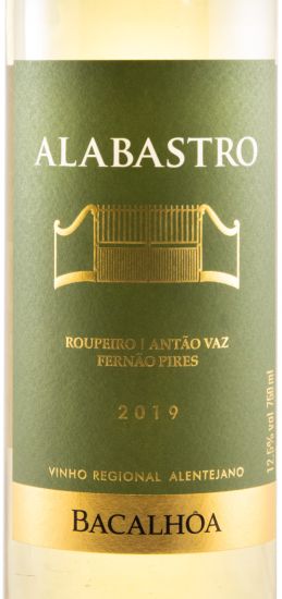 2019 Bacalhôa Alabastro white