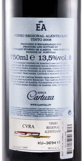 2008 Fundação Eugénio de Almeida EA tinto